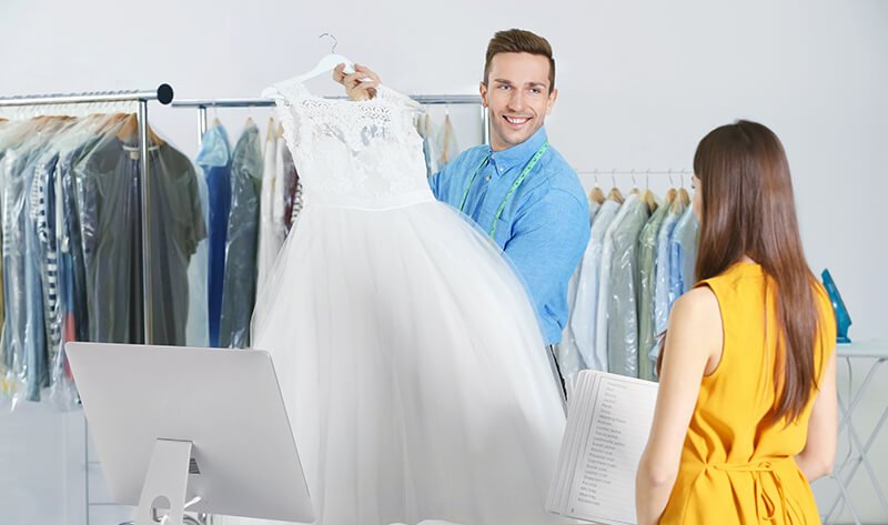 wedding dress small